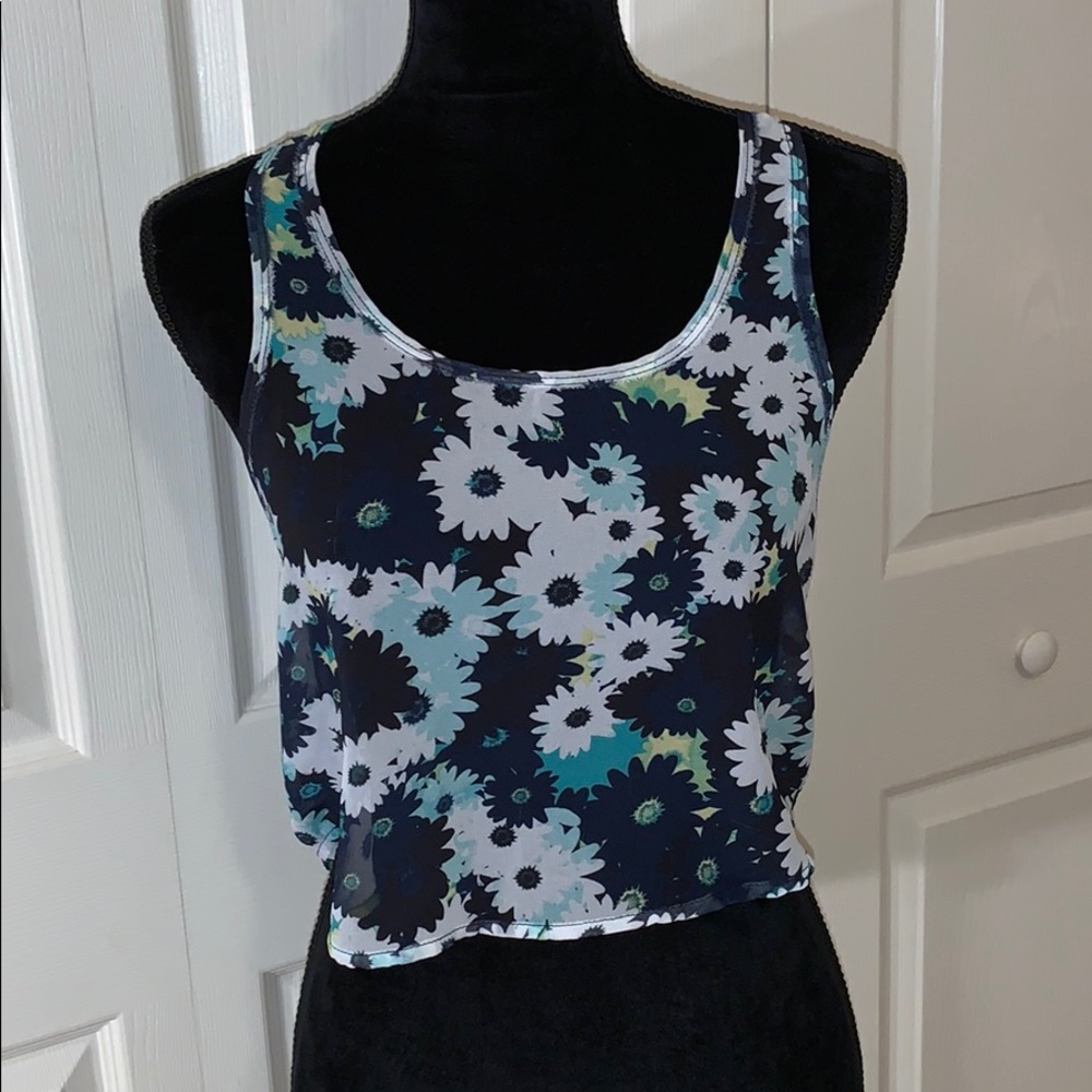 NWOT Bethany Mota Crop Tank Top.